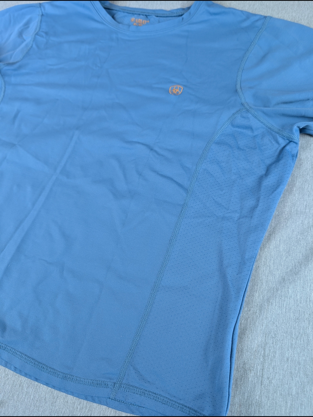 Ariat Performance Shirt Women's XL Blue Stretch Western - Picture 4 of 8